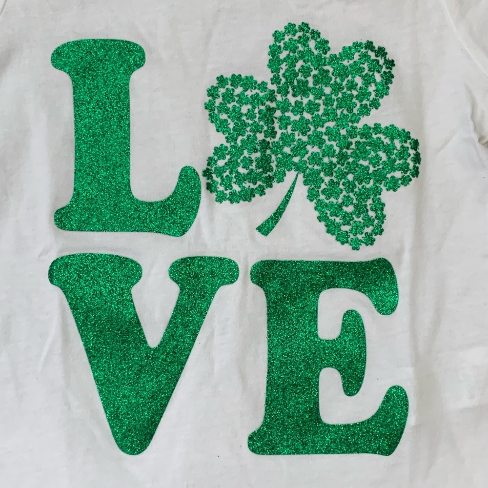 The Children’s Place “Love” Graphic Tee Shirt - Picture 2 of 7
